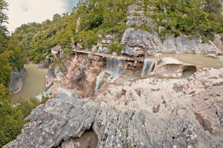 Beautifull waterfalls, Istria, Croatia
