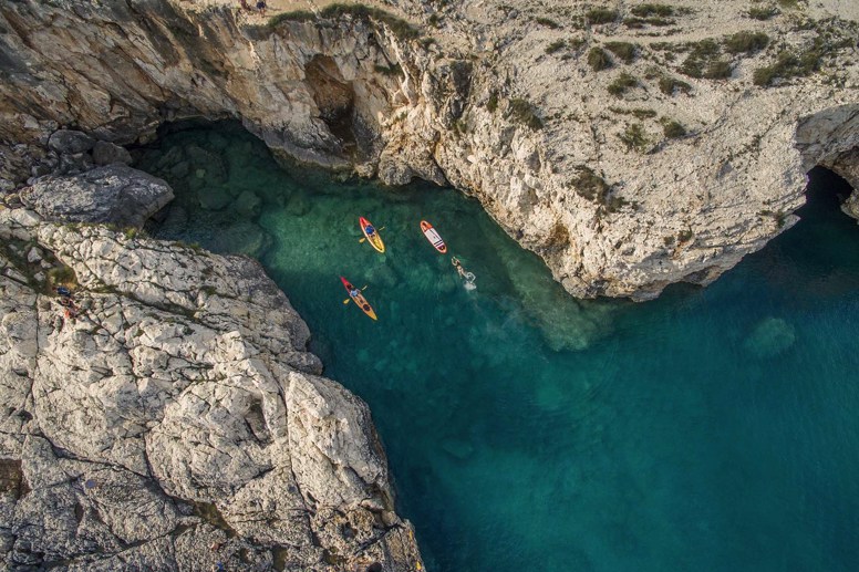 Paddle around cape Kamenjak
